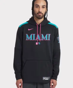 Miami Marlins Nike 2025 City Connect Therma Hoodie