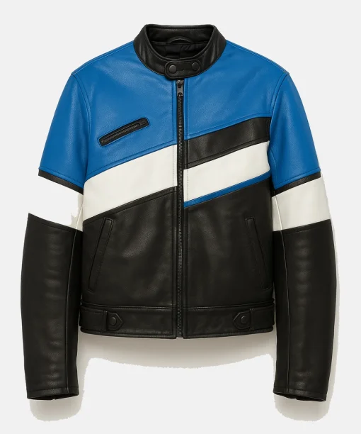 Mimai GP 2025 ROSÉ Leather Racer Jacket