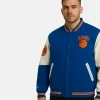 Mitchell & Ness Knicks Team History Varsity Jacket men