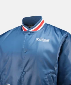 NBA Nike 75th Anniversary Courtside Blue Jacket