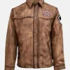 NHSFR 2025 Contestant Brown Leather Jacket
