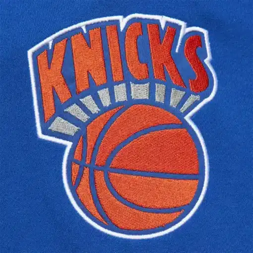 New York Knicks Team OG 2.0 Mitchell & Ness Royal Blue Hoodie