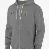 Nike houston astros full zip travel hoodie grey