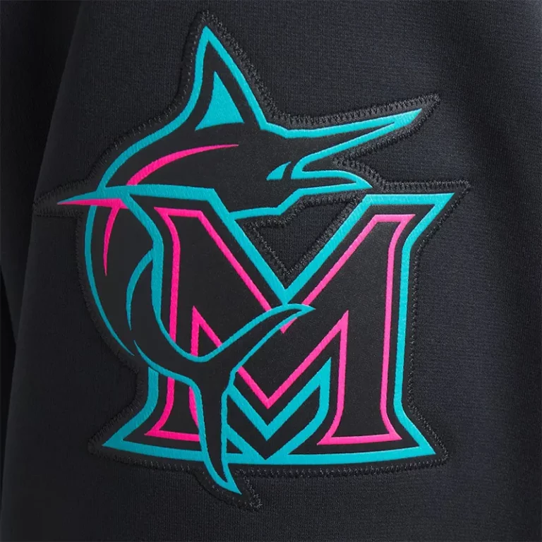 Nike Men's Miami Marlins Nike Black City Connect Hoodie