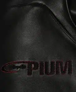 Pelle Pelle Opium Immortal Rodeo Black Leather Bomber Jacket Sale