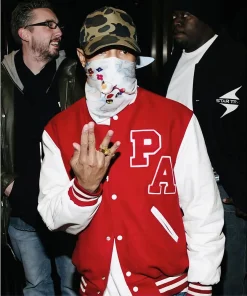Pharrell Williams Princess Anne High School Varsity Bomber Jacket