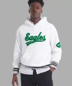 Philadelphia eagles x todd snyder fleece hoodie white