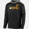 Pittsburgh Pirates Majestic Black Hoodie