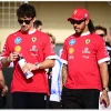 Puam scuderia ferrari drivers motorsport tee red