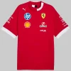 Puma scuderia ferrari drivers mens motorsport tee red