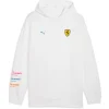 Puma scuderia ferrari white miami hoodie