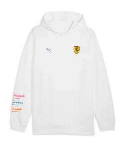Puma scuderia ferrari white miami hoodie