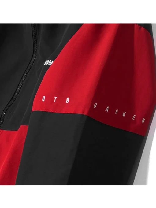 Qt8 garments black and red jacket