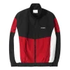 Qt8 garments jacket black and red