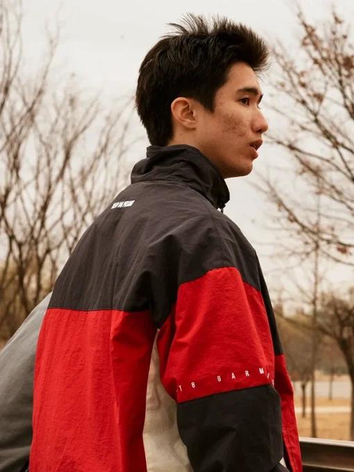 Qt8 garments track jacket
