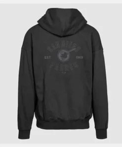 San Diego Padres Uphill Abyssal Hoodie Black