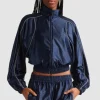 Scarlett Johansson Blue Track Jacket SNL S50
