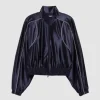 Scarlett Johansson SNL S50 Track Jacket Blue