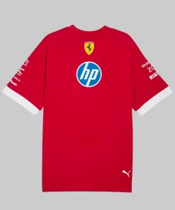 Scuderia ferrari drivers motorsport red t shirt puma