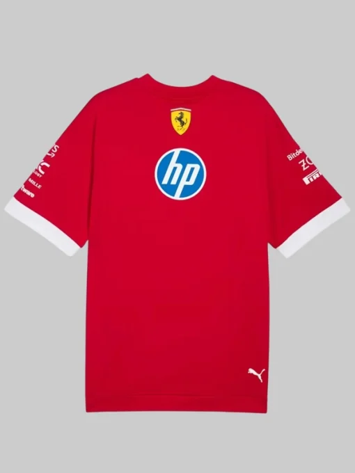 Scuderia ferrari drivers motorsport red t shirt puma