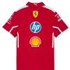 Scuderia ferrari polo t shirt 2025