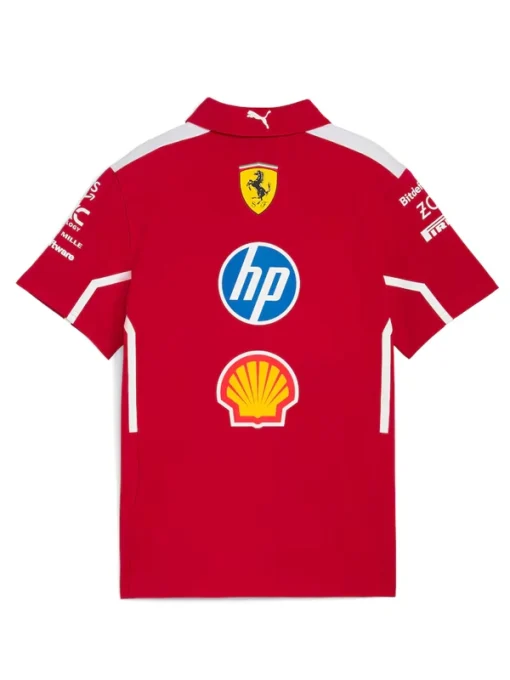 Scuderia ferrari polo t shirt 2025