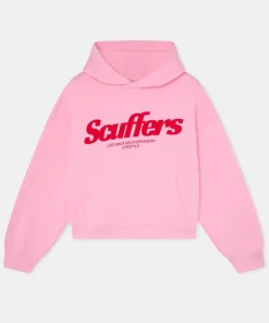 Scuffers Pop Oversized Light Pink Hoodie
