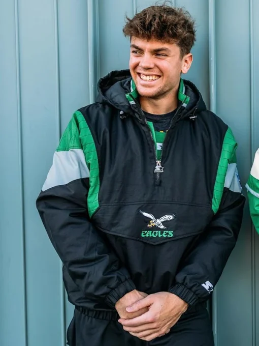 Starter eagles jacket black