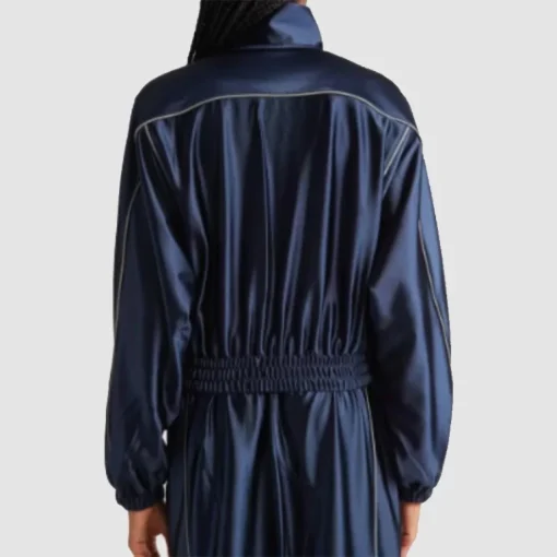 TV-Series SNL S50 Scarlett Johansson Blue Track Jacket Sale