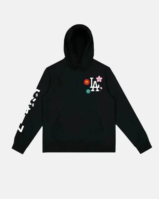Takashi Murakami x Dodgers Fascinating Flowers Design Hoodie - Black