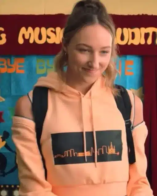 Tall girl 2 jodi kreyman peach color hoodie