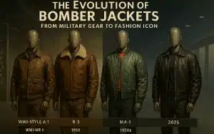 The Evolution of Bomber Jackets From Military Gear to Fashion Icon