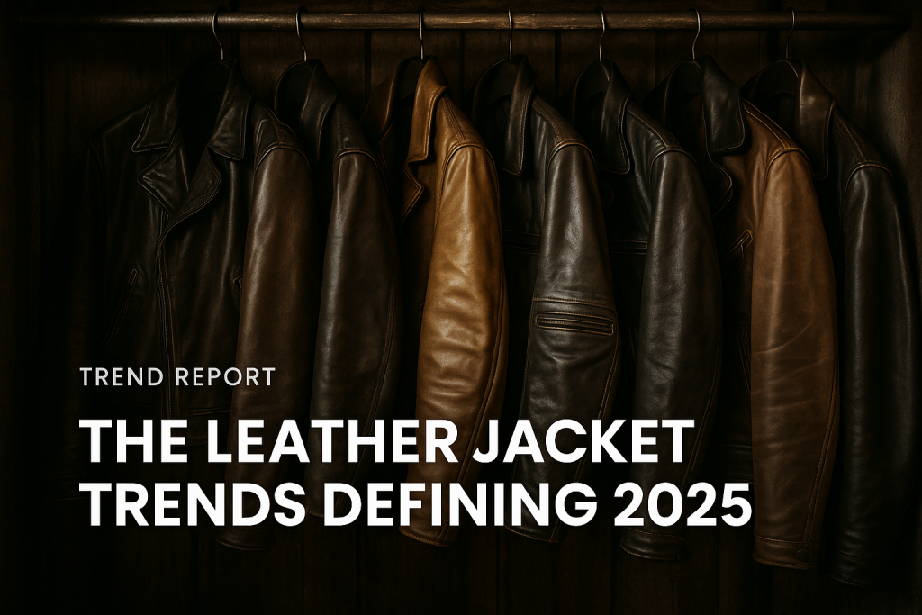 The Leather Jacket Trends Defining 2025