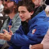 Timothee chalamet knicks jacket blue