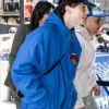 Timothee chalamet knicks jacket with hhood