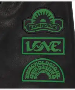 Total Luxury Spa Earth Utopia Varsity Black Jacket