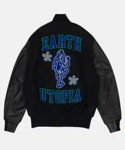 Total Luxury Spa Earth Utopia Varsity Jacket Black