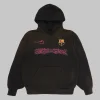 Travis scott barcelona cj x nike x fcb spray logo hoodie