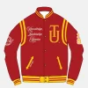 Tuskegee University Varsity Jacket Red
