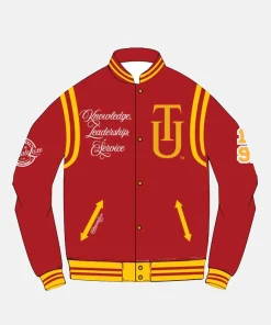 Tuskegee University Varsity Jacket Red