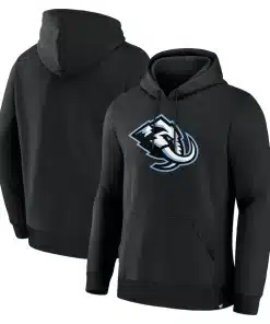 Utah Mammoth Primary Logo Legacy Fleece Pullover Hoodie - Black