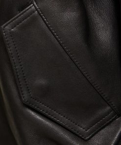 Vintage Dunst Distressed Overesized Leather Jacket