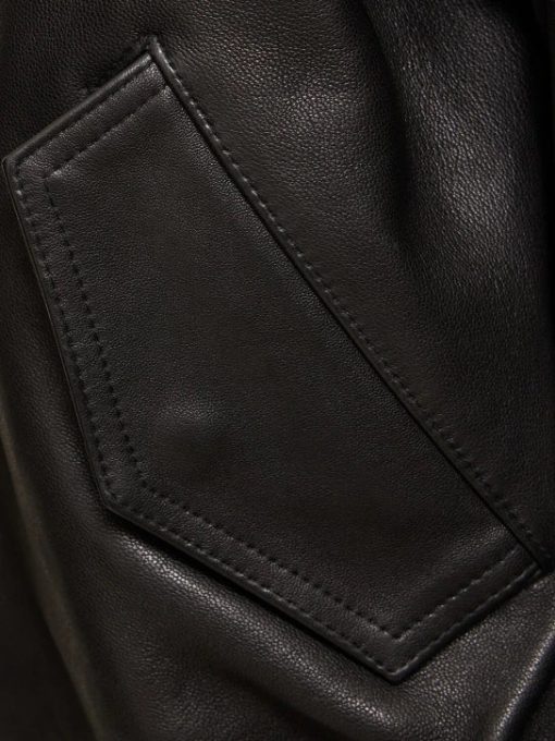Vintage Dunst Distressed Overesized Leather Jacket