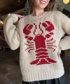 Women Lobster Sweater