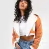 boohoo Crop Boxy Aviator