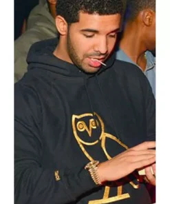Ovo hoodie black original owl by drake 1