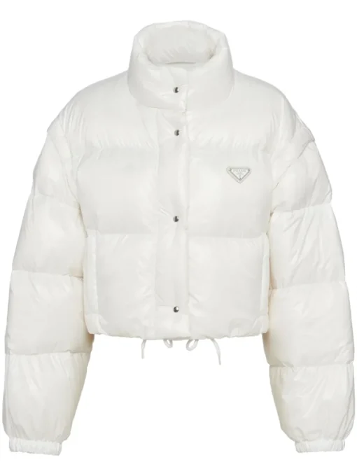 Prada cropped puffer jacket