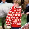 Princess diana red sheep sweater