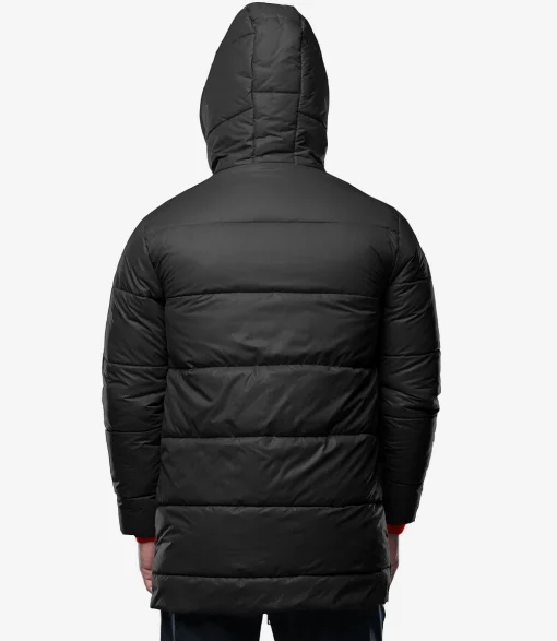 puffer jacket men black puffer jacket