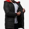 puffer jacket men's black puffer jacket